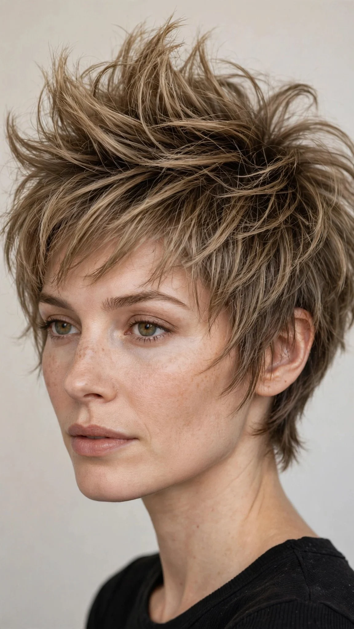 Voluminous Crown Shag
