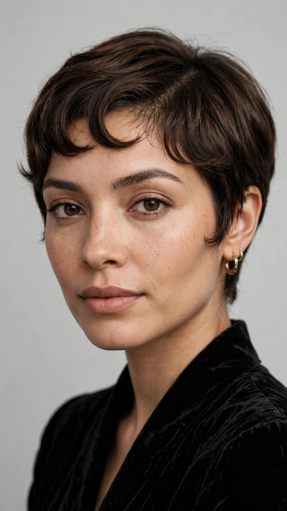 The Curved Fringe Pixie
