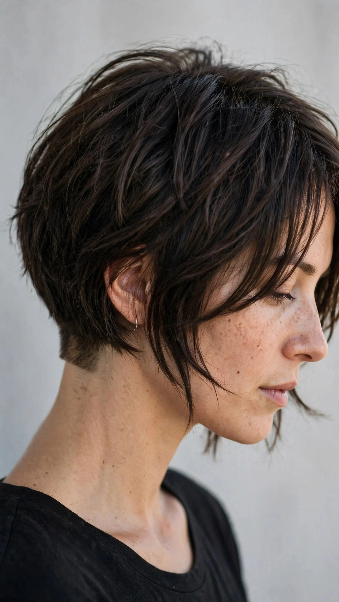 Undercut Layered Bob