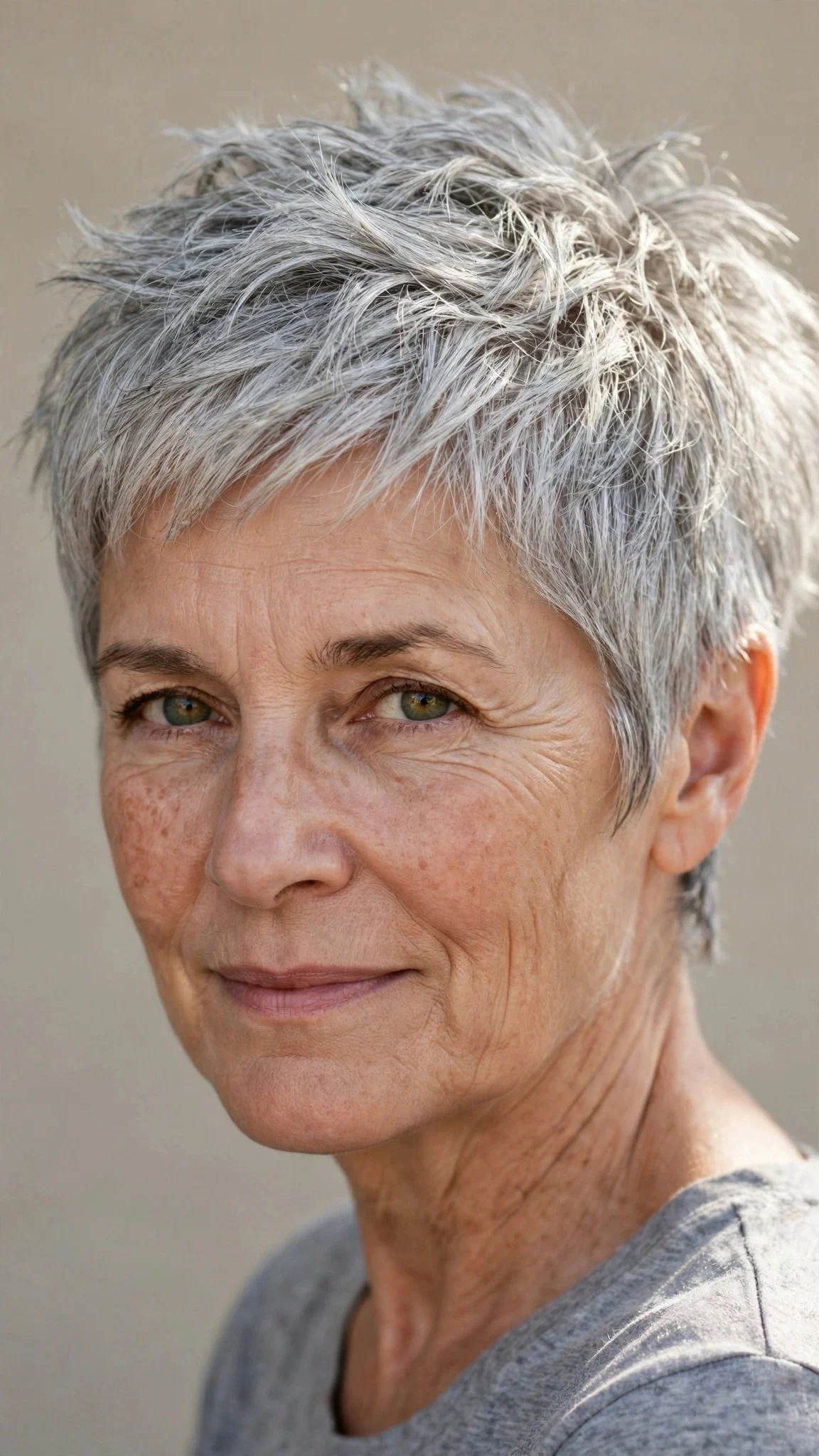 Gray Choppy Crop