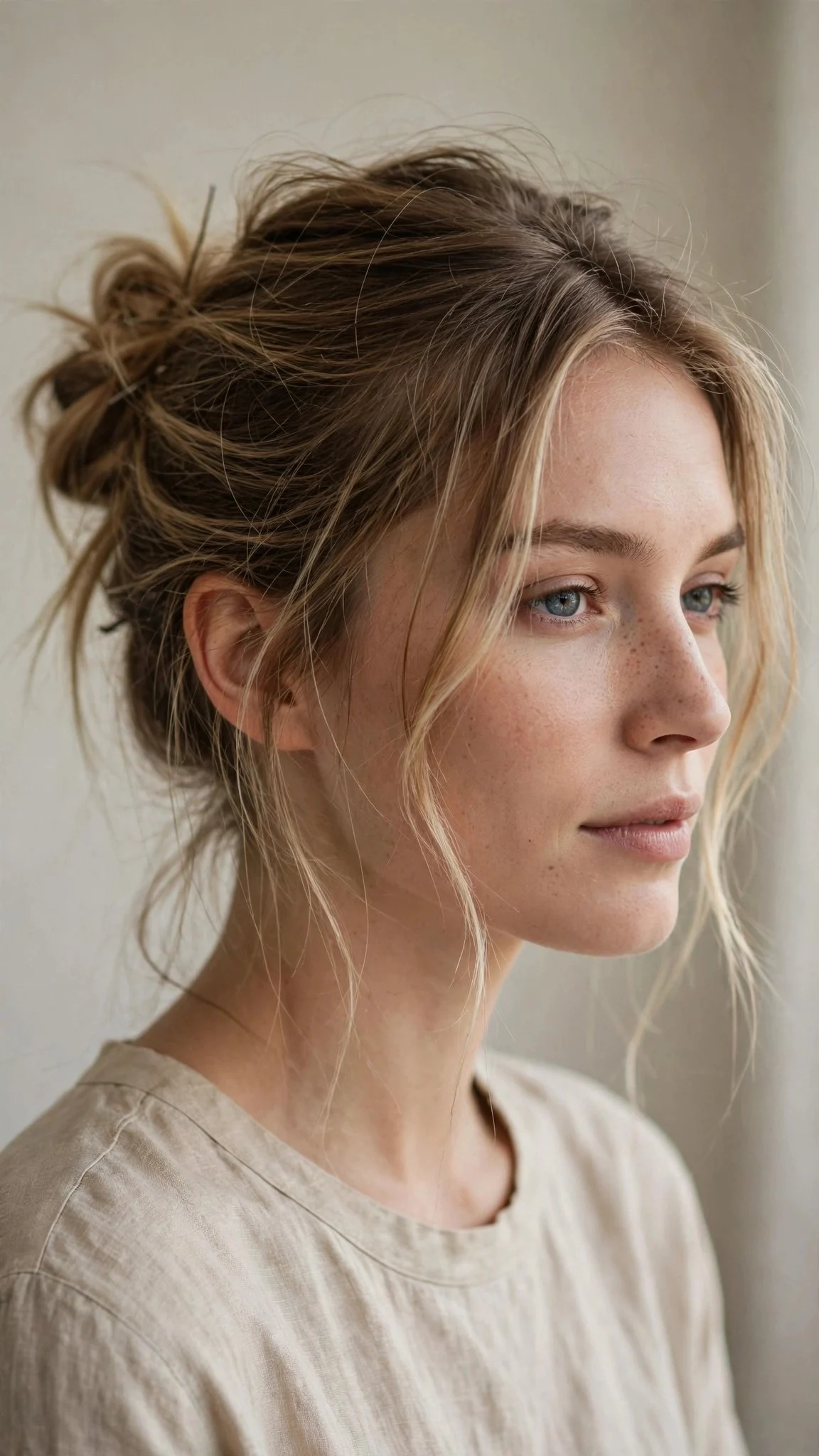 Airy Undone Updo