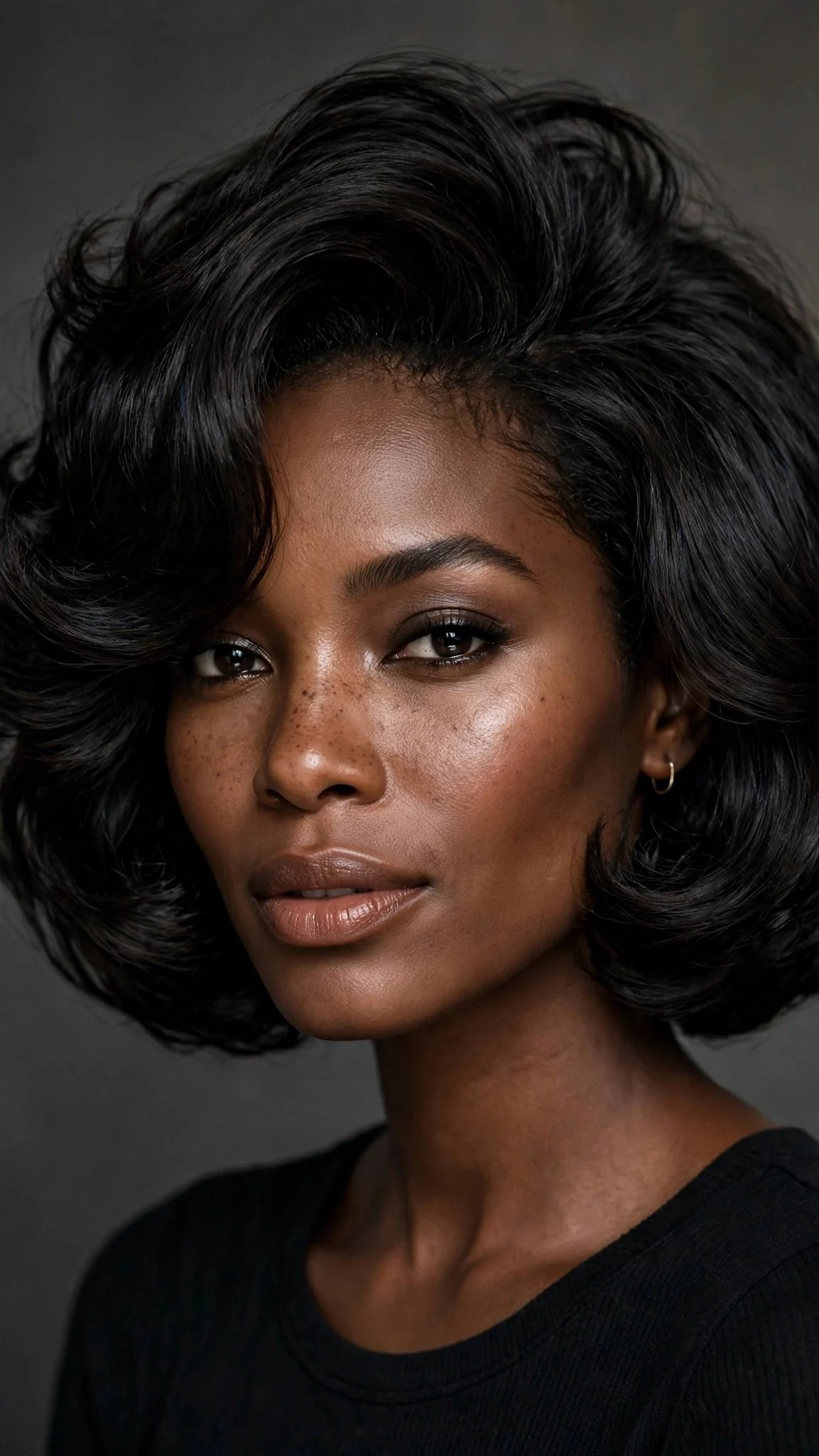 Bouncy Blowout French Bob