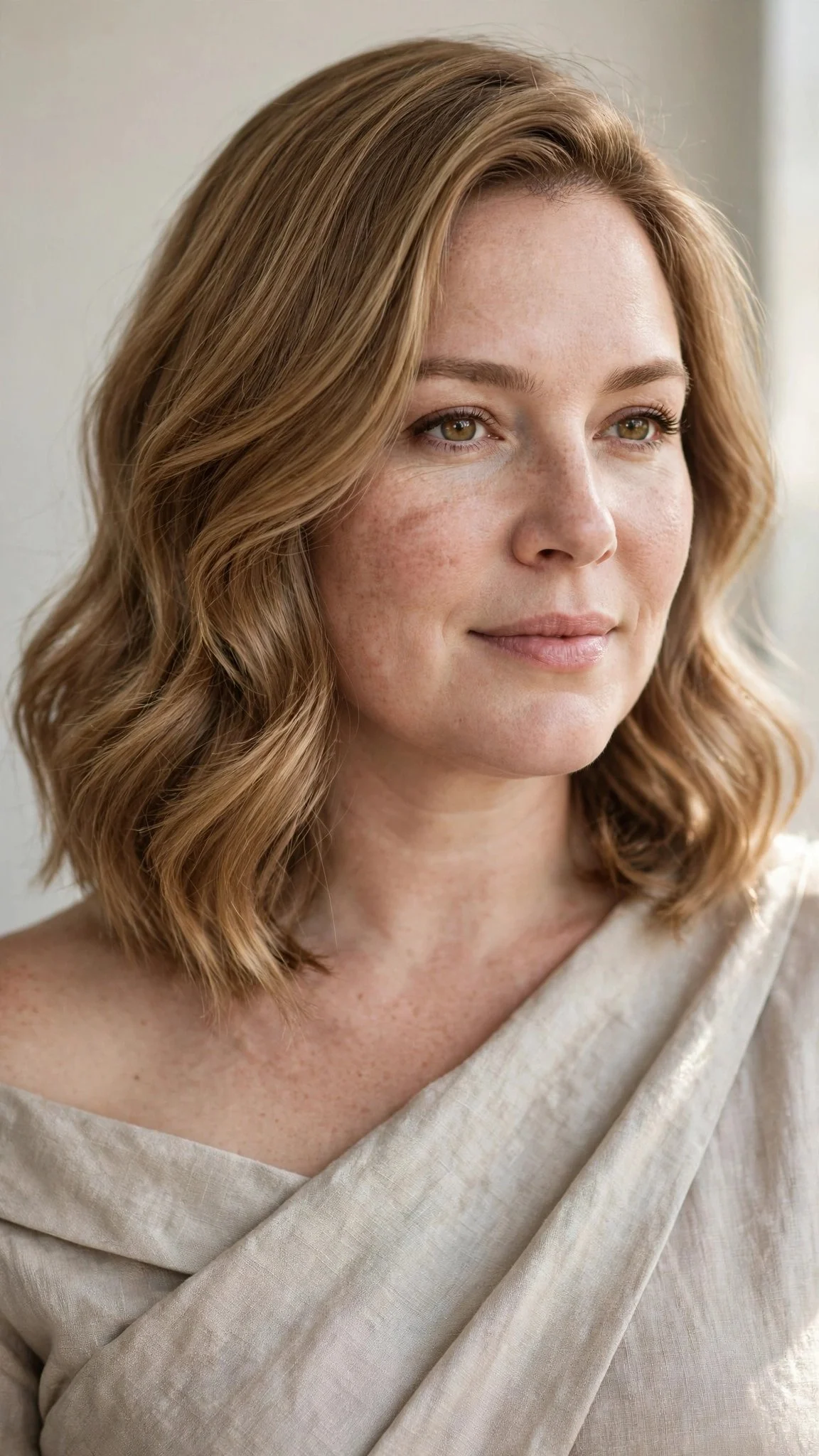 Soft Waves Side-Part Lob
