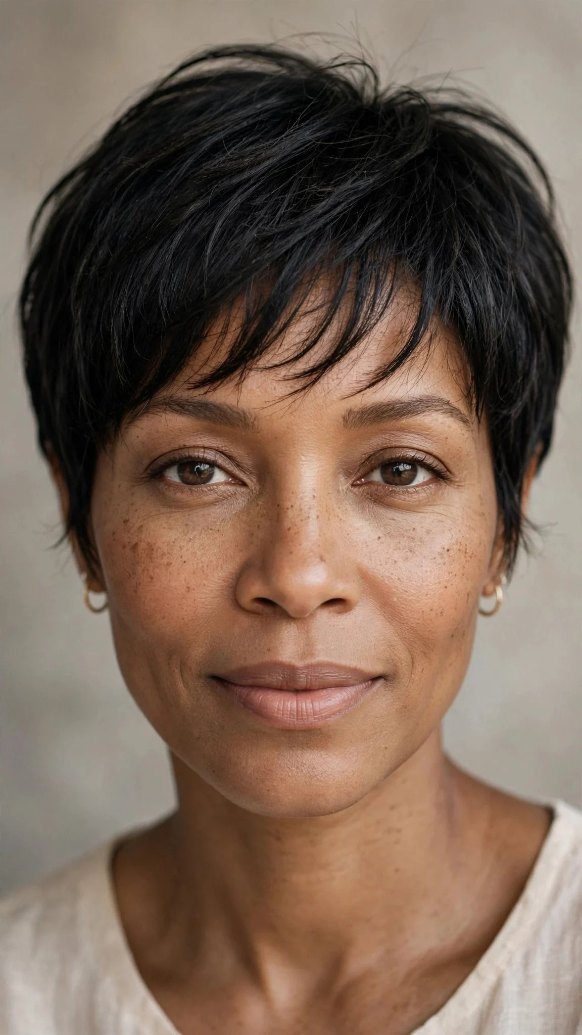 Ear-Length Pixie With a Wispy Fringe
