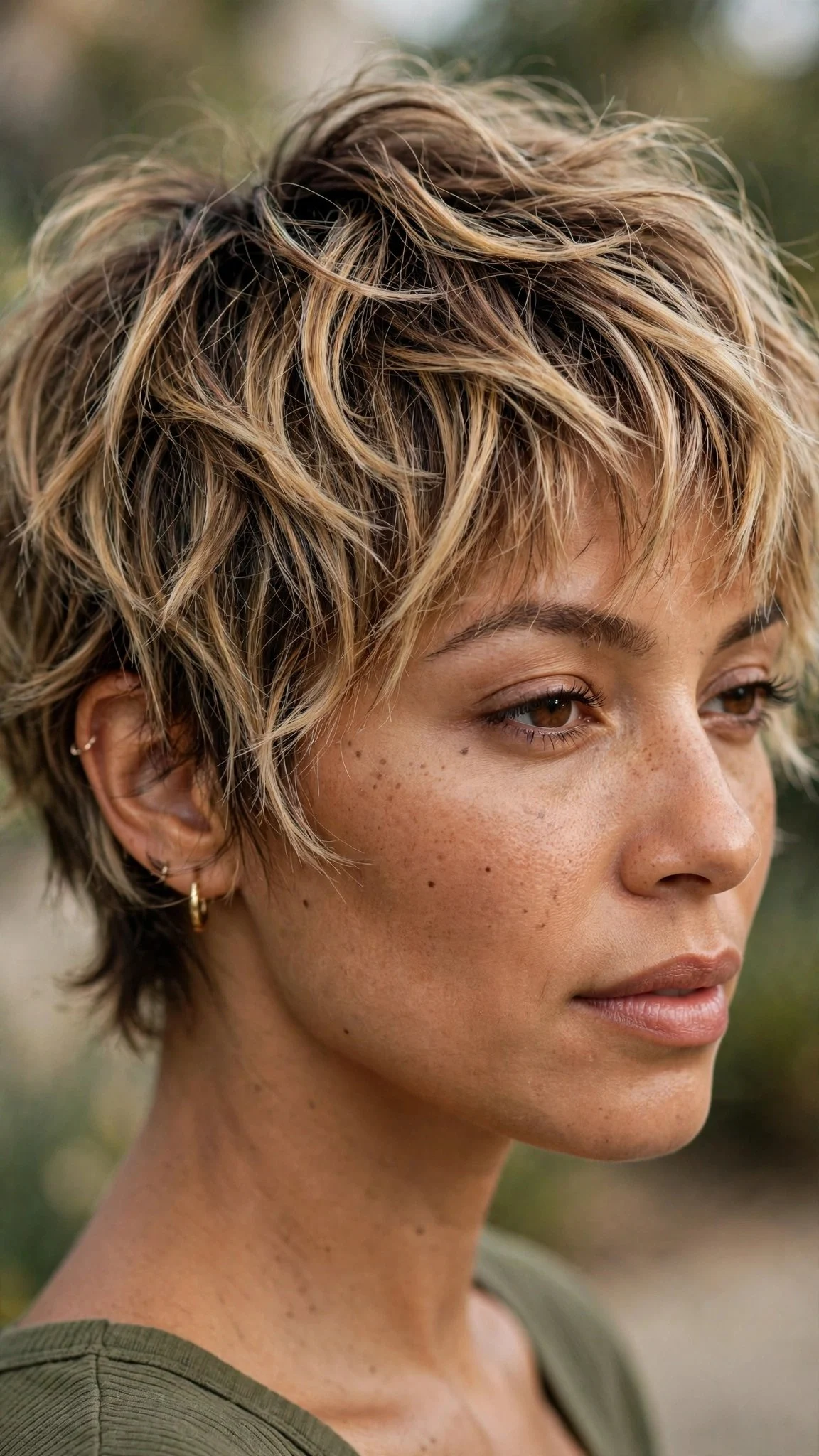 Lived-In Bronde Shag