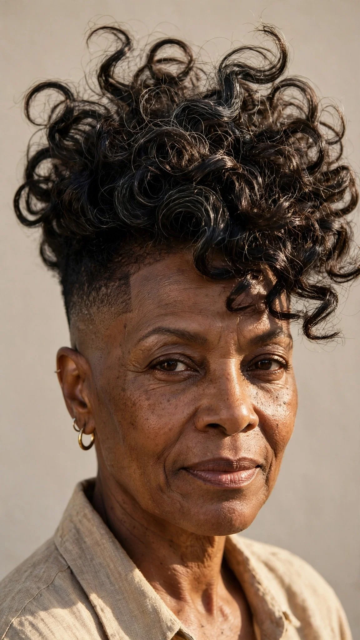Tapered Sides with Long Top Wash and Go