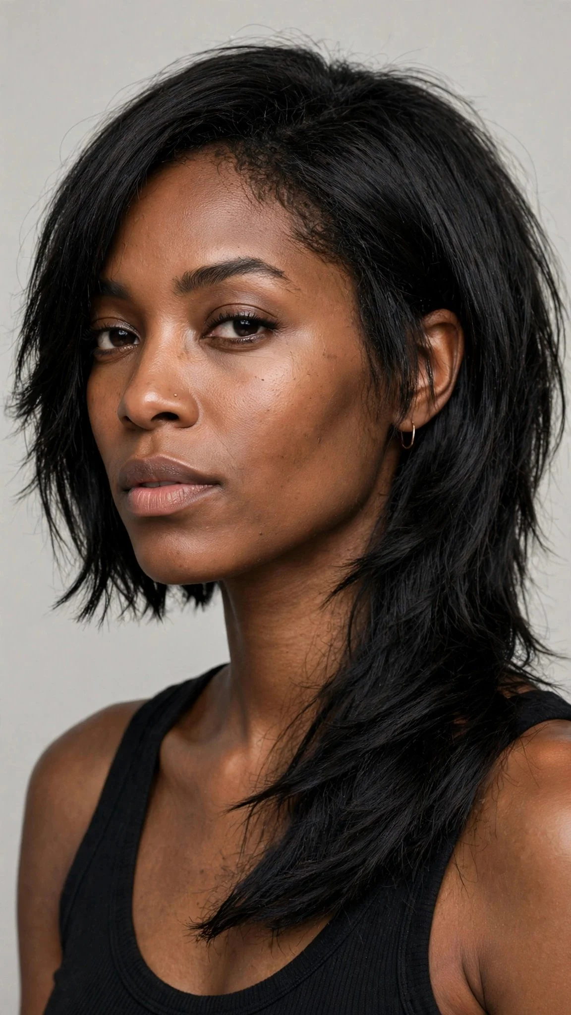 Choppy Asymmetrical Bob