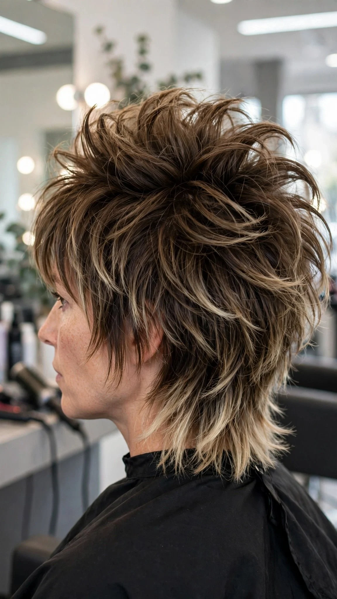 Voluminous Crown Shag
