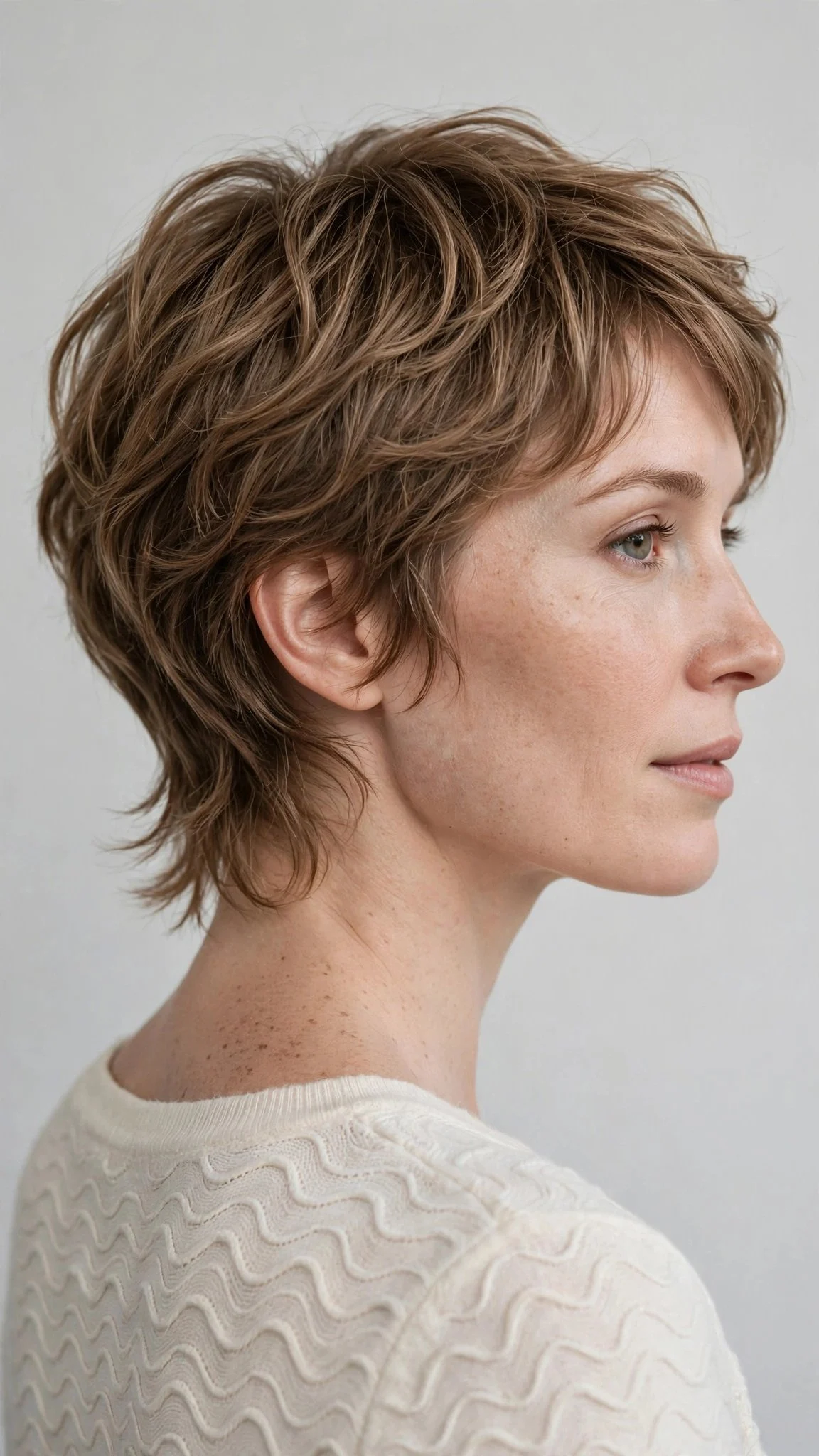 Layered Nape Pixie