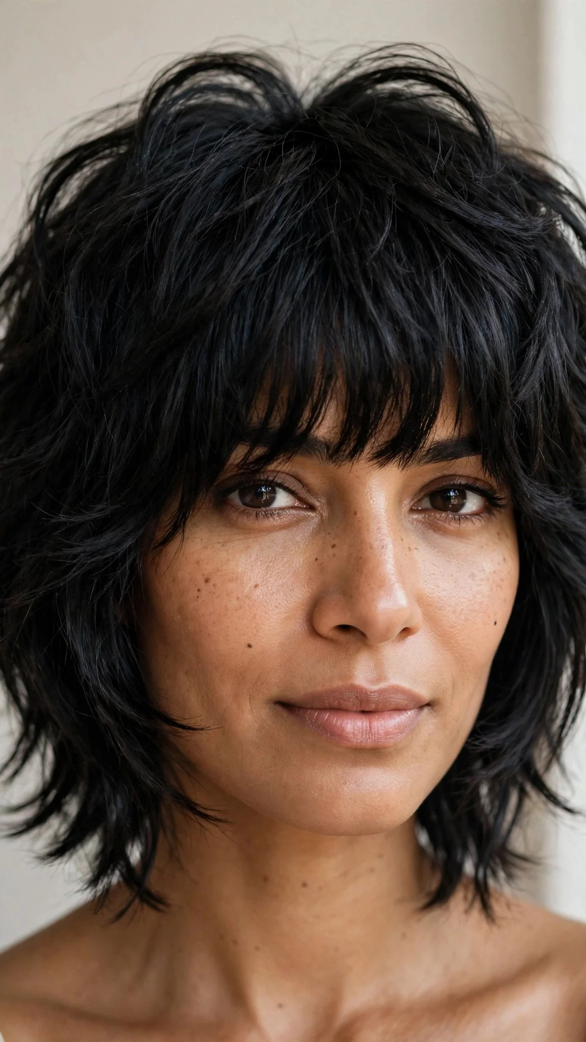 Shag Bob with Full Fringe