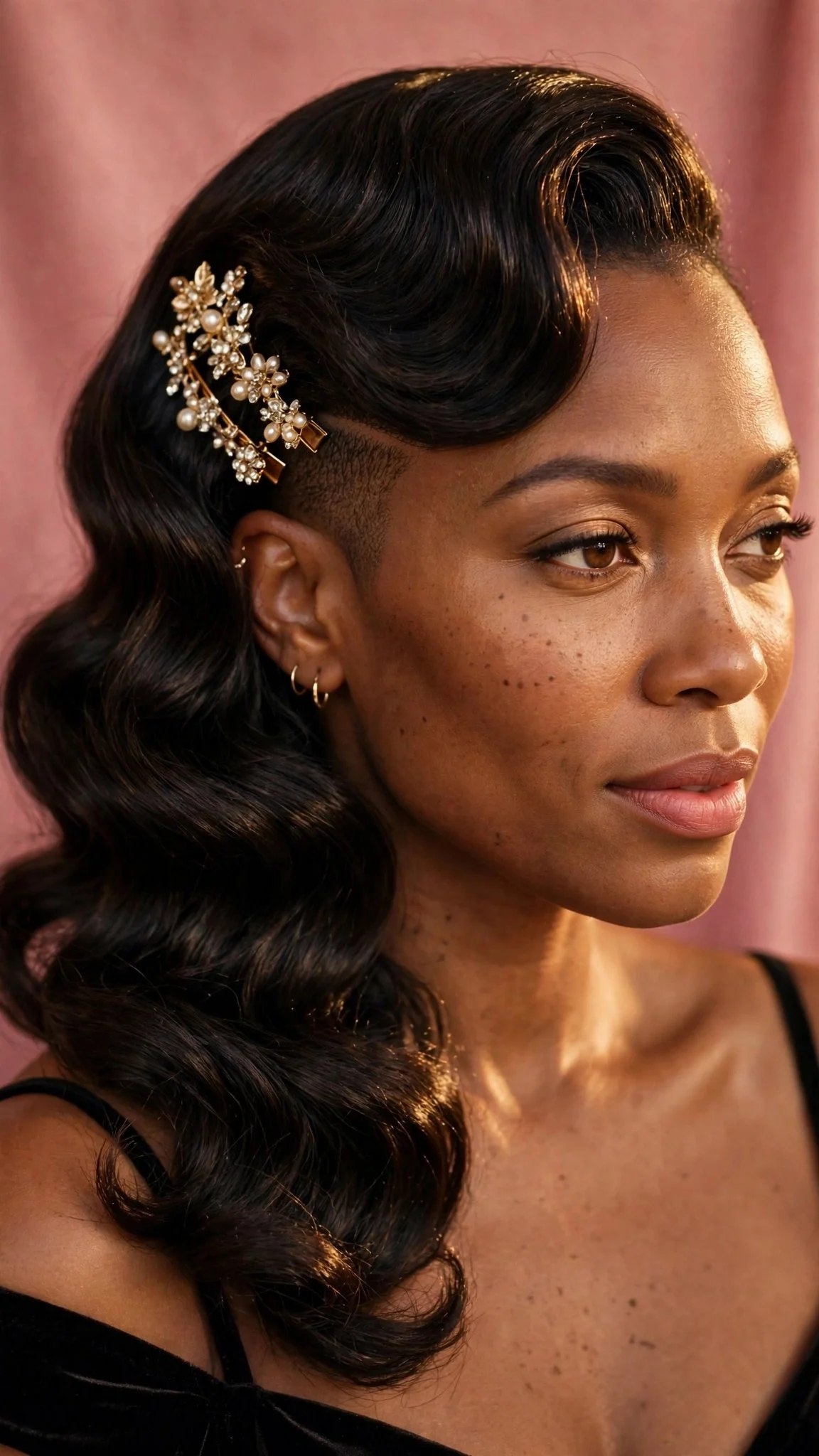 Side-Swept Waves with Shaved Side